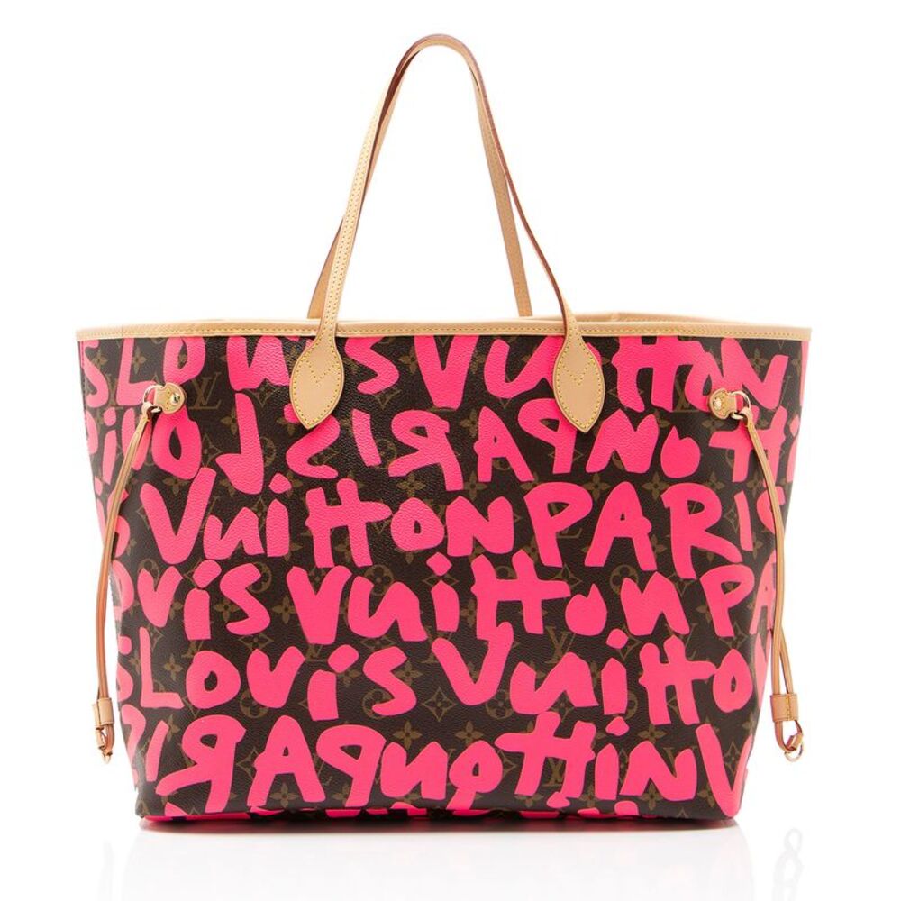 Louis Vuitton Limited Edition Monogram Graffiti Neverfull GM Tote